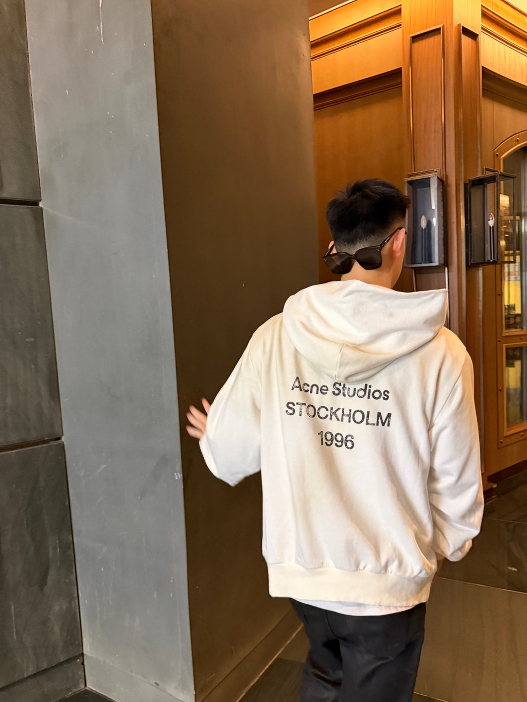 2026 New Model GS Painted and Weathered Logo Hooded Sweatshirt (CC995-B55)
