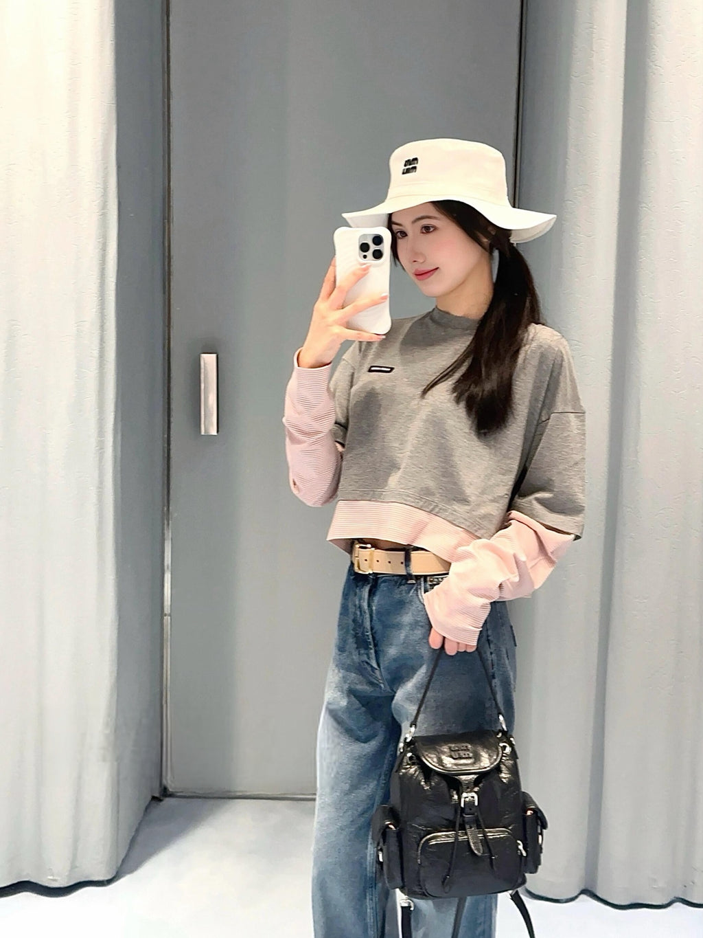 2026 Women's GS Logo Multi-color Long-Sleeved Shirt (FF803)
