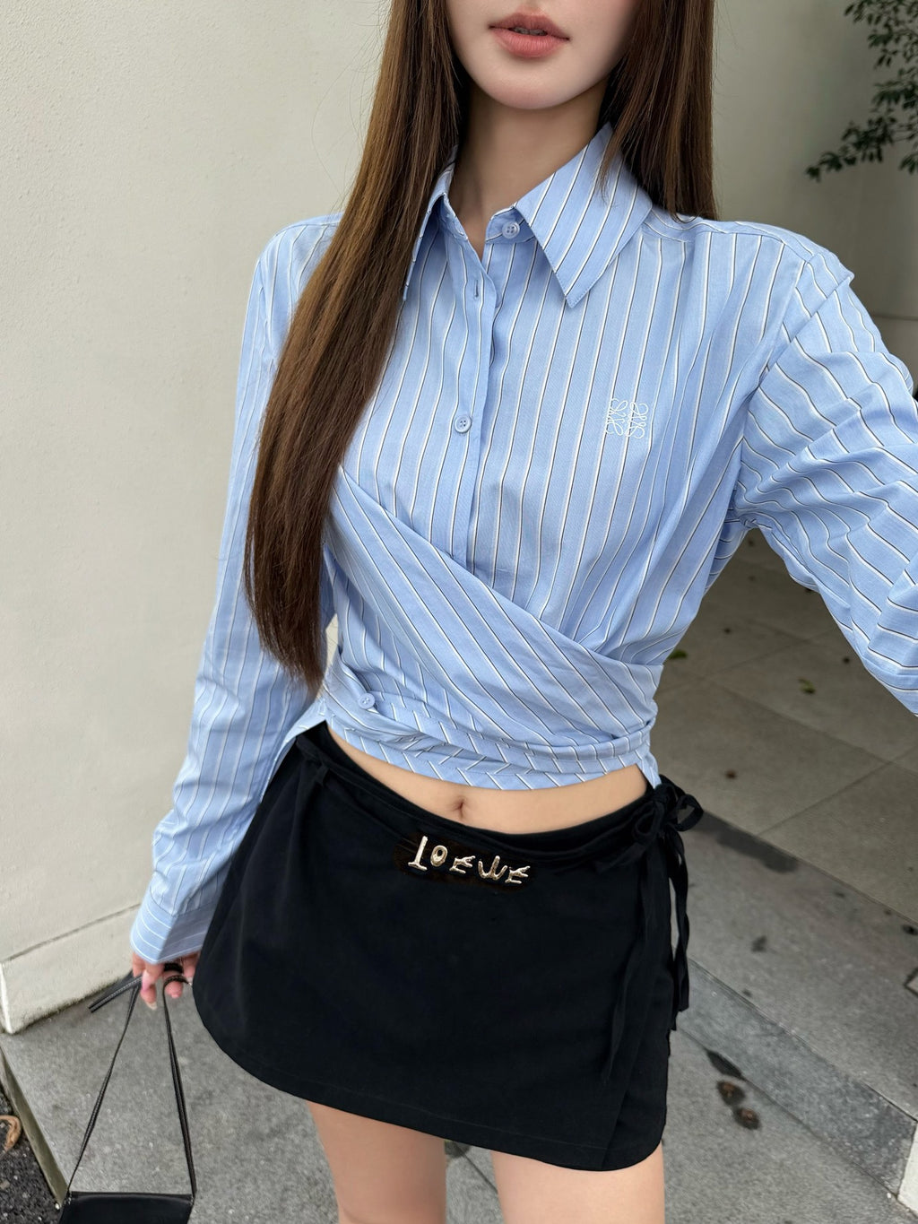 2026 Women's GS Letter Metal Short Skirt (FF781)