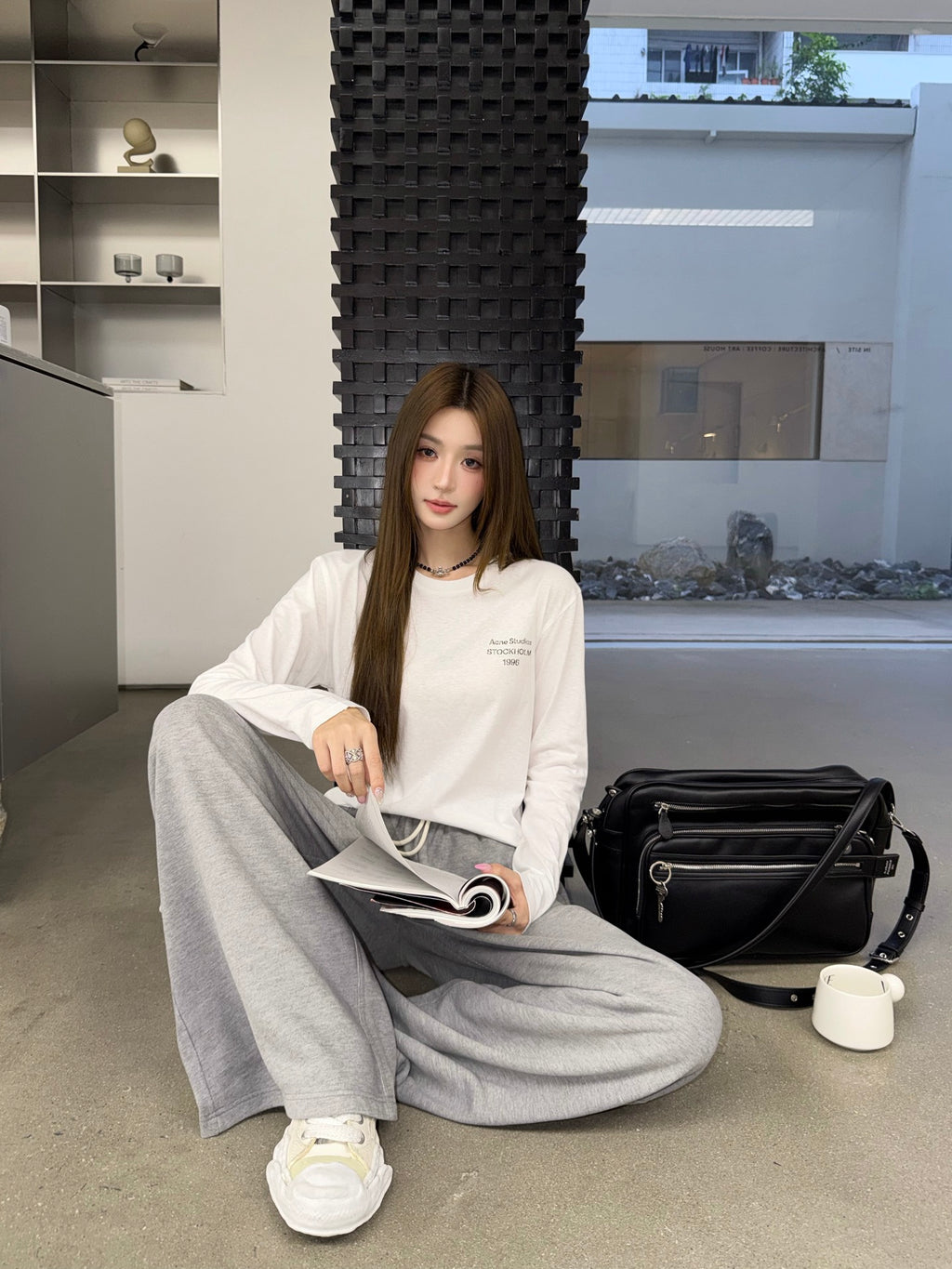 2026 Women's GS Logo Printed Long-Sleeved (FF793)