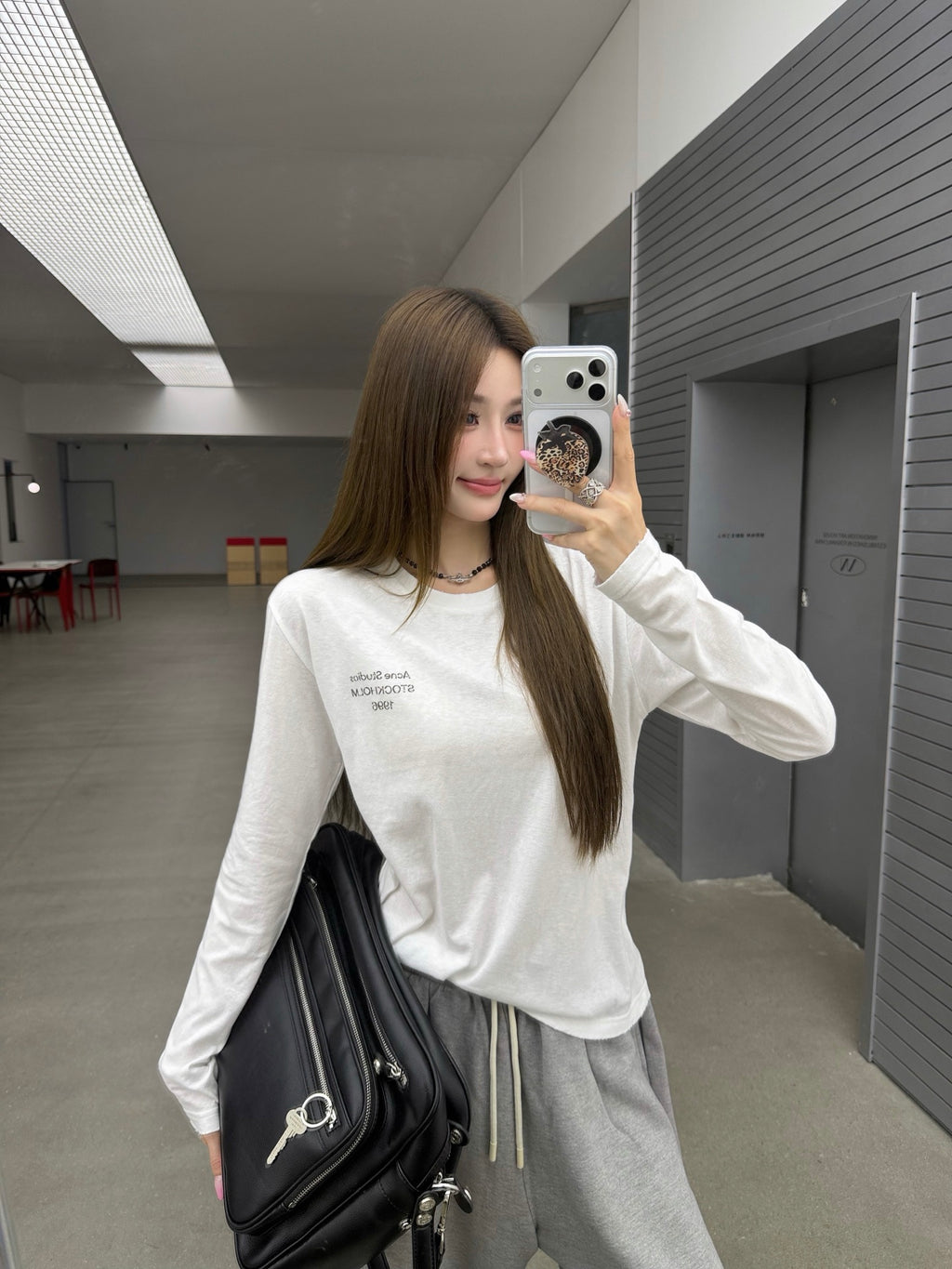 2026 Women's GS Logo Printed Long-Sleeved (FF793)