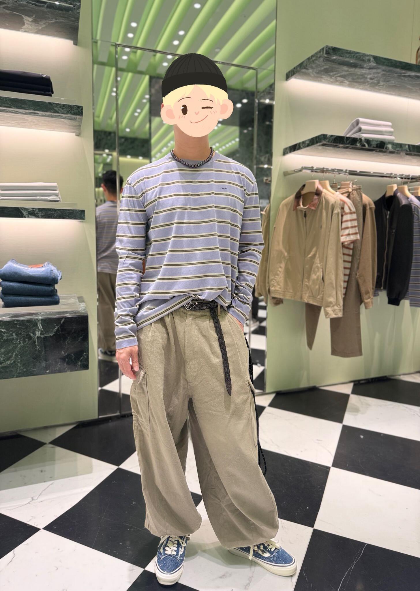 2026 New Model GS Embroidered Striped Long-Sleeve Shirt (CC7006-A70)