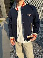 2026 New Model GS Embroidered Color-Contrasting Baseball Jacket (AA666-B60)
