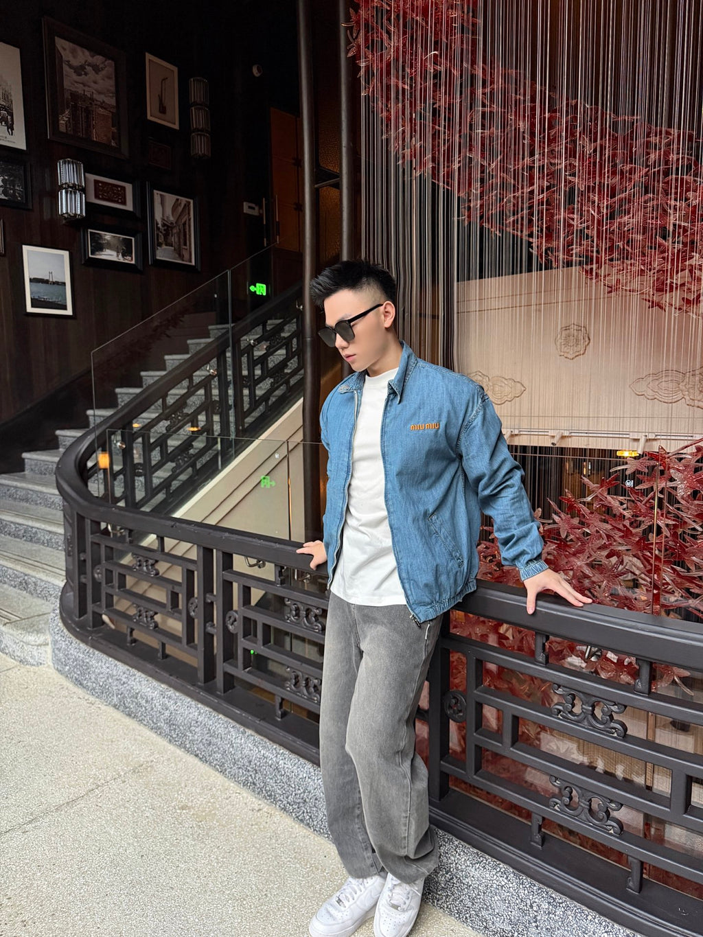 2026 New GS Embroidered Logo Denim Jacket (BB894-B65)