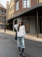 2026 Women's GS Printed Vintage Logo Hooded Sweatshirt (FF761)