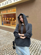 2026 Women's GS Printed Vintage Logo Hooded Sweatshirt (FF761)