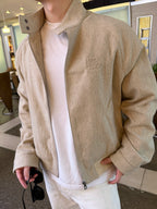 2026 New Style GS Embroidered Wool Zip Jacket (AA503-B90)