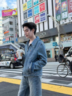 2026 New Model GS Embroidered Denim Jacket (BB877-B70)