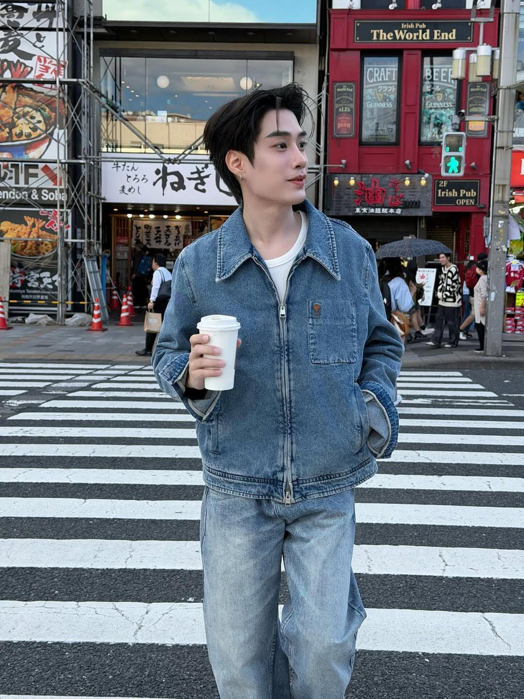 2026 New Model GS Embroidered Denim Jacket (BB877-B70)