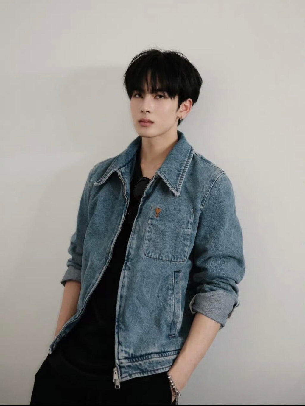 2026 New Model GS Embroidered Denim Jacket (BB877-B70)