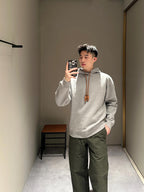 2026 New Style GS Leather Embroidered Hooded Sweatshirt (25196-B10)