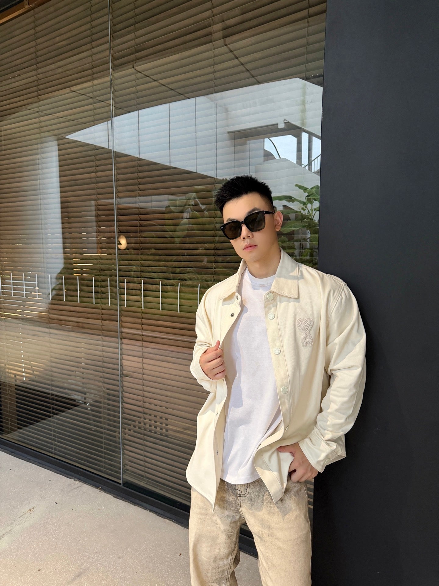 2026 New Model GS Knitted Love Denim Jacket (BB864-B70)