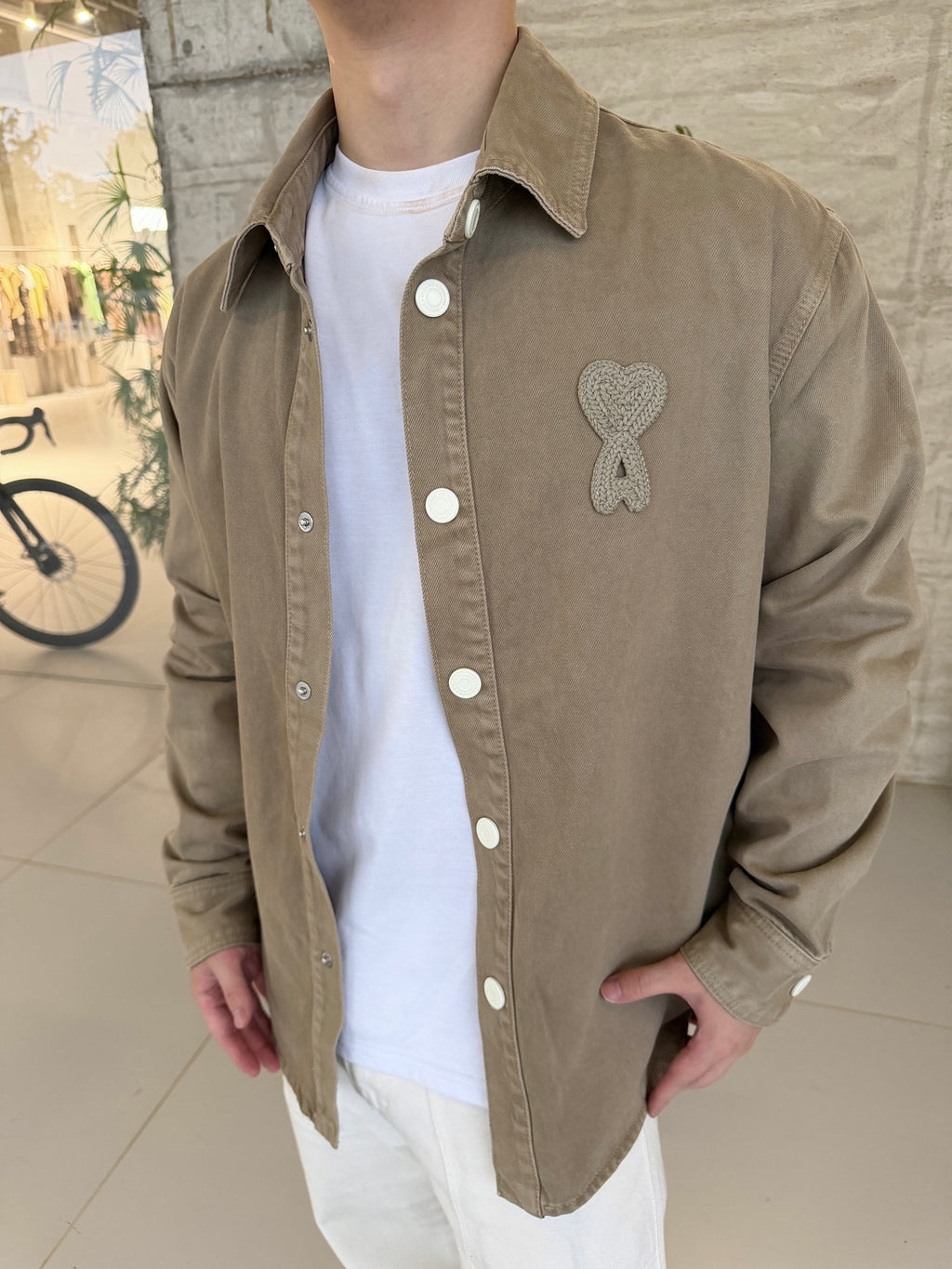 2026 New Model GS Knitted Love Denim Jacket (BB864-B70)