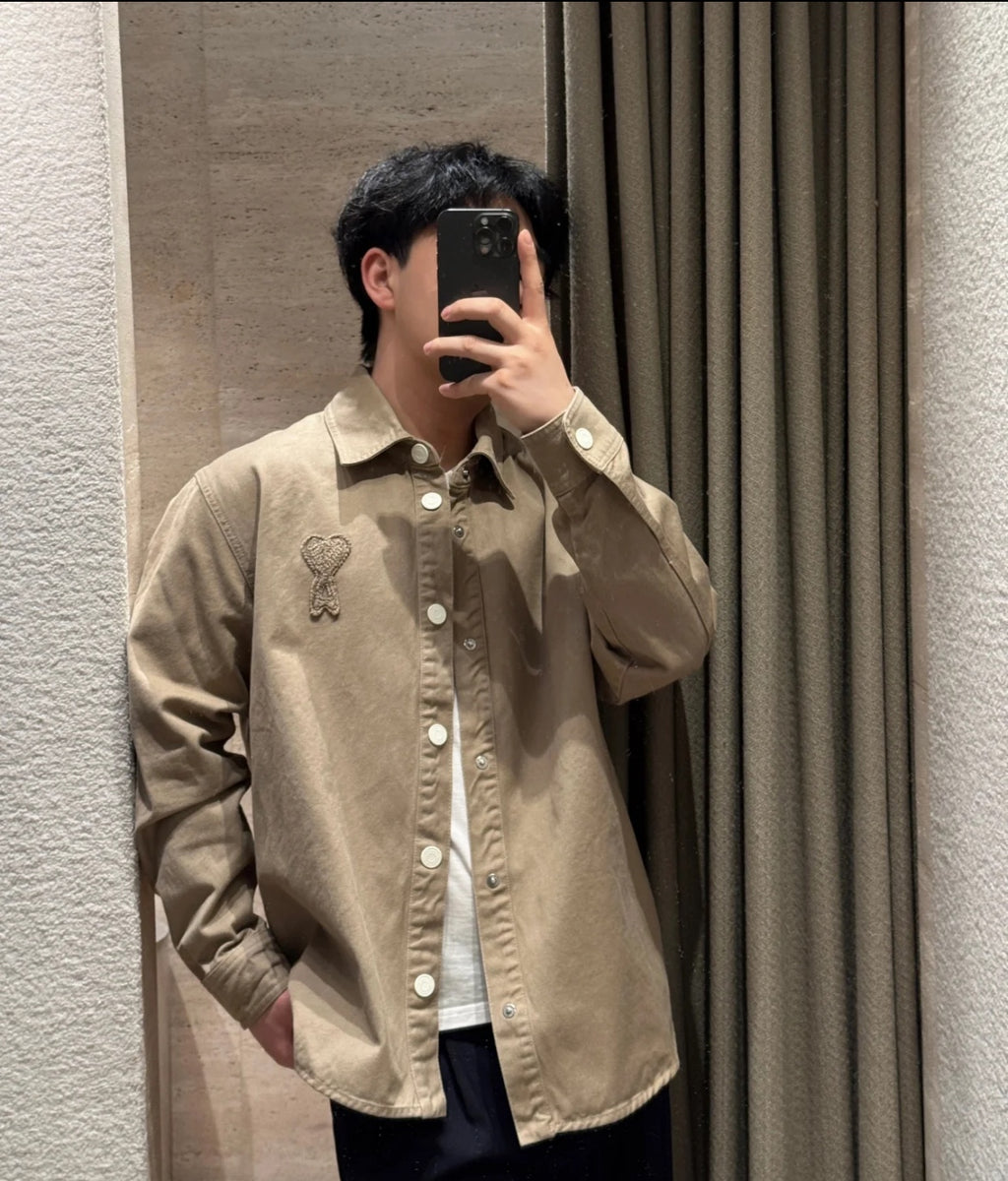 2026 New Model GS Knitted Love Denim Jacket (BB864-B70)