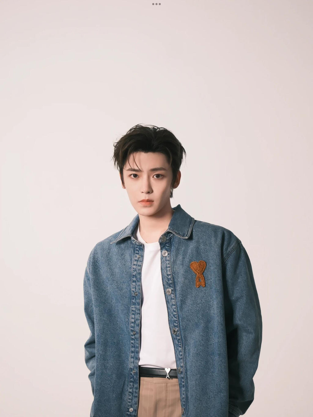 2026 New Model GS Knitted Love Denim Jacket (BB864-B70)