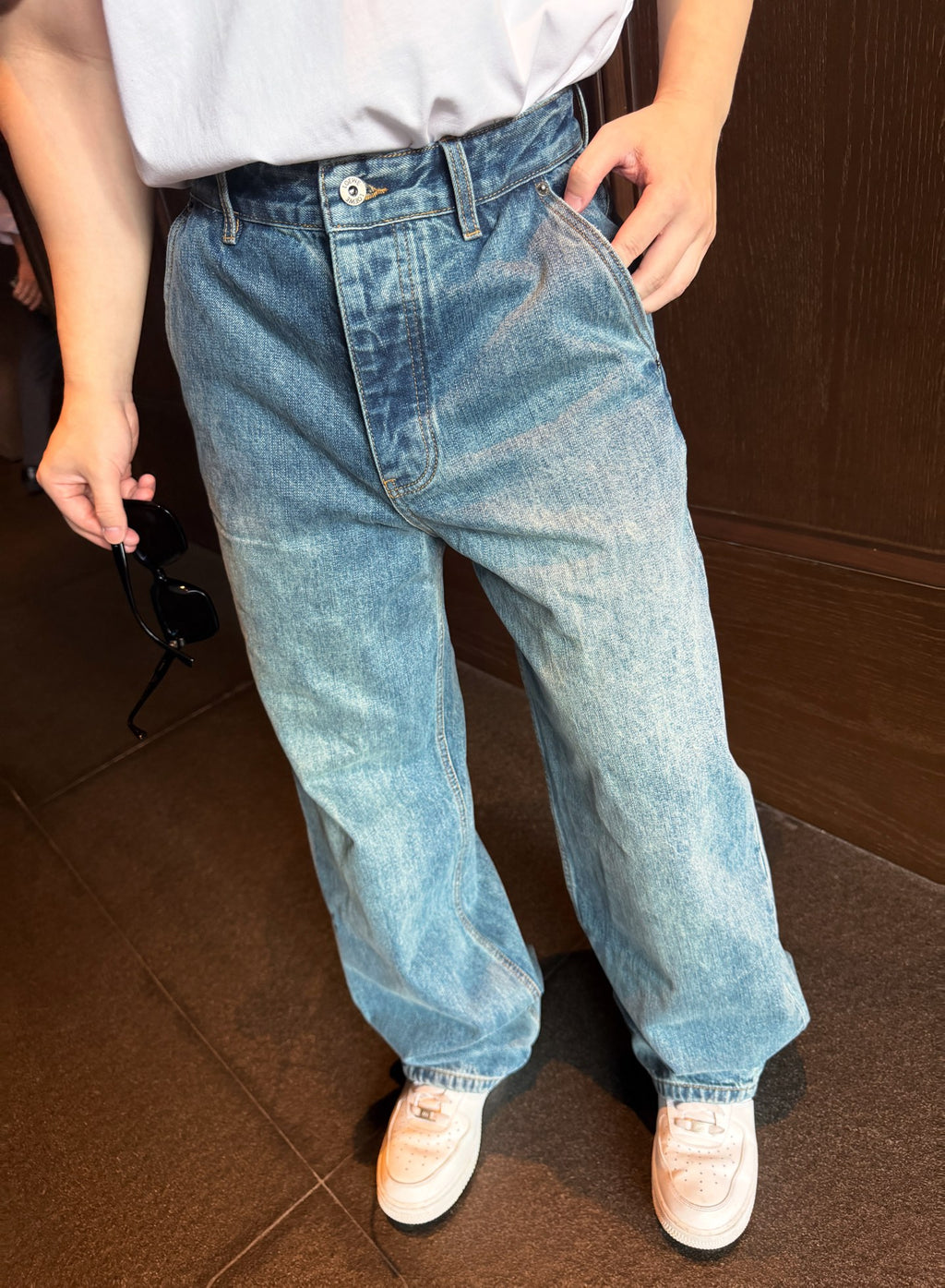 2026 New Style GS Embossed Leather Jeans (BB907-B90)