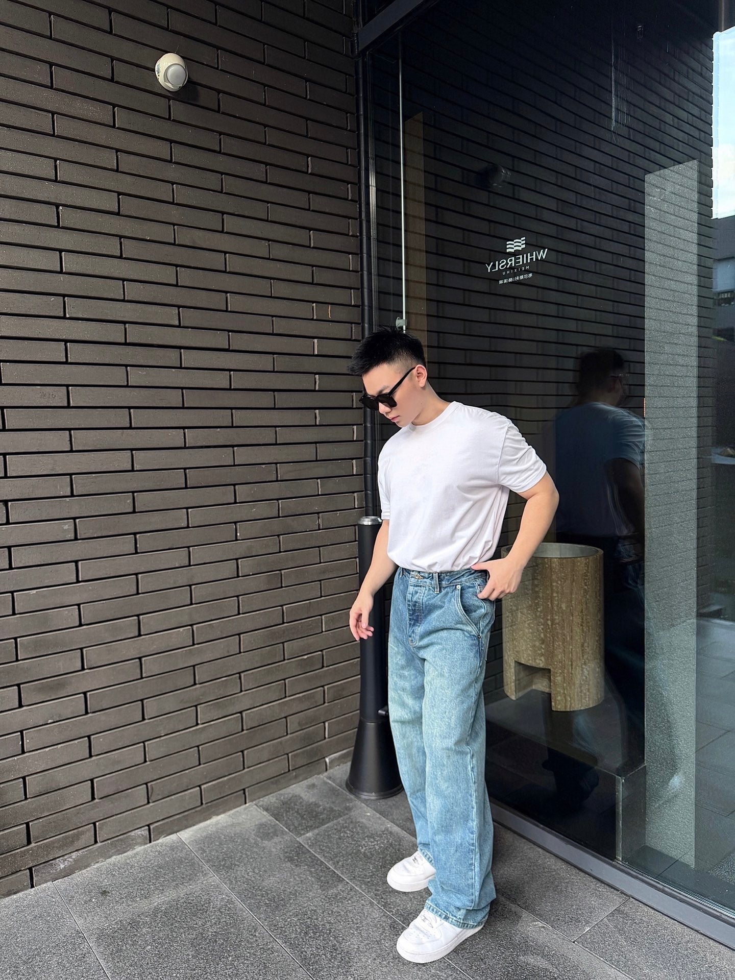 2026 New Style GS Embossed Leather Jeans (BB907-B90)