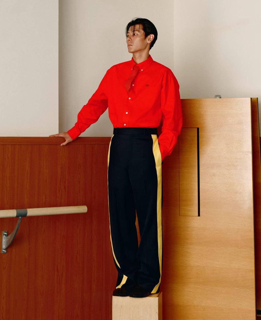2026 New Style GS Two-Color Embroidered Shirt (BB900-B10)