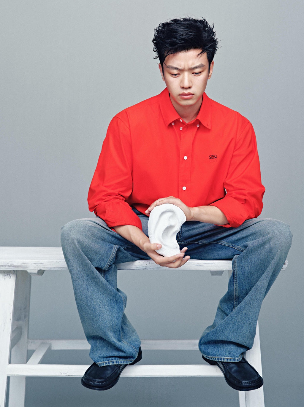 2026 New Style GS Two-Color Embroidered Shirt (BB900-B10)