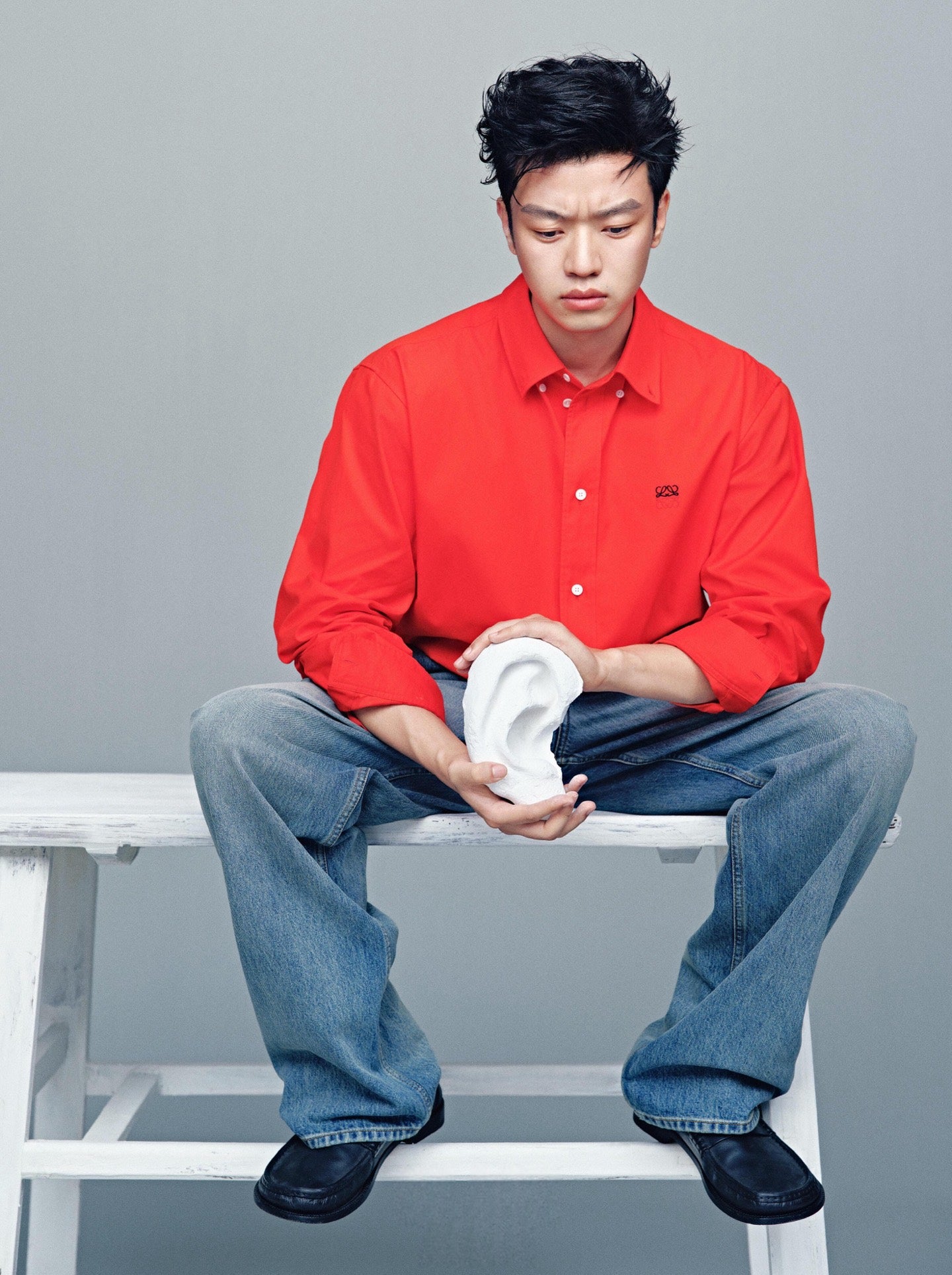 2026 New Style GS Two-Color Embroidered Shirt (BB900-B10)