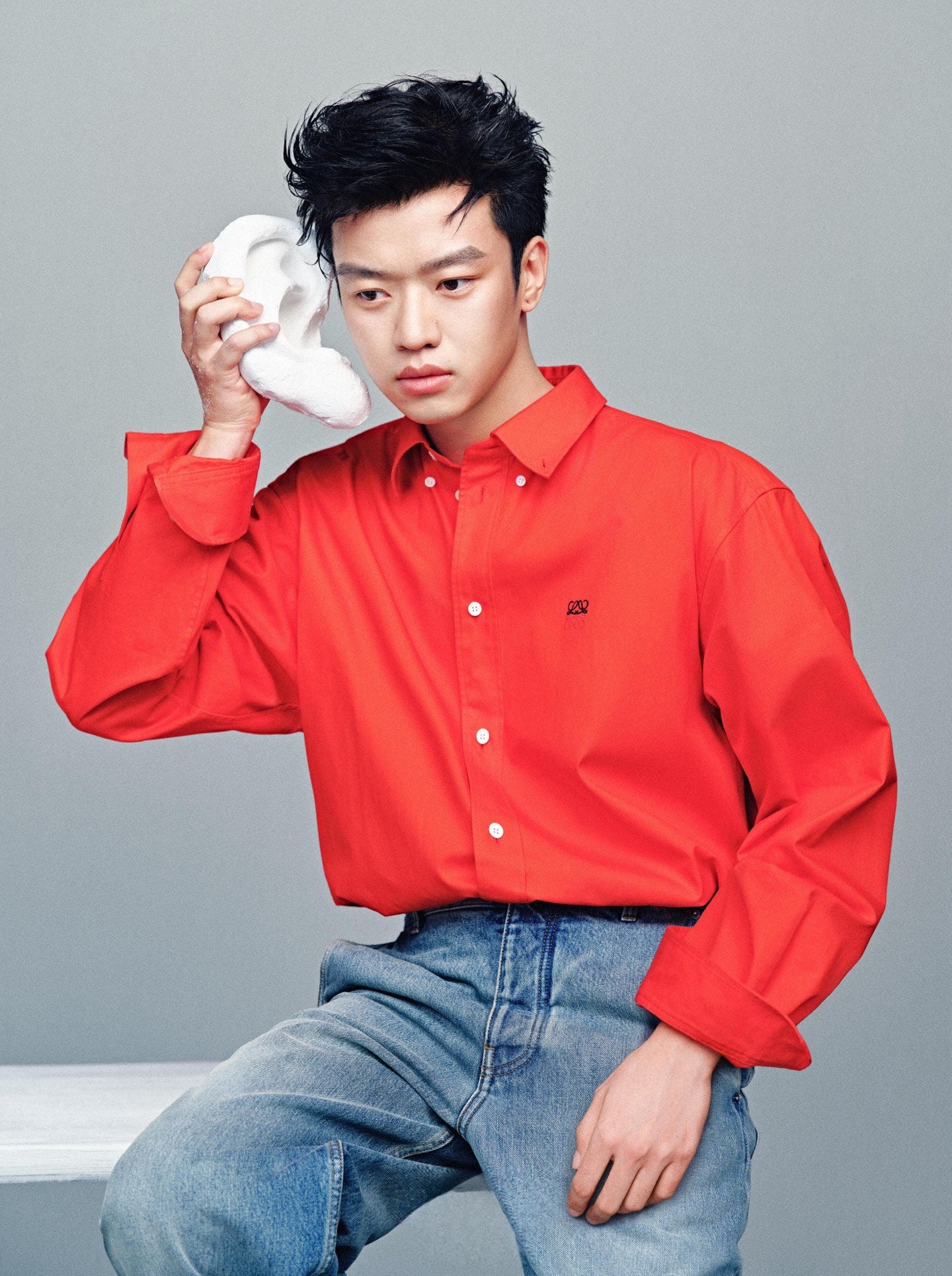 2026 New Style GS Two-Color Embroidered Shirt (BB900-B10)