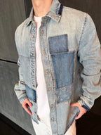 2026 new model GS logo patch denim jacket (BB898-C25)