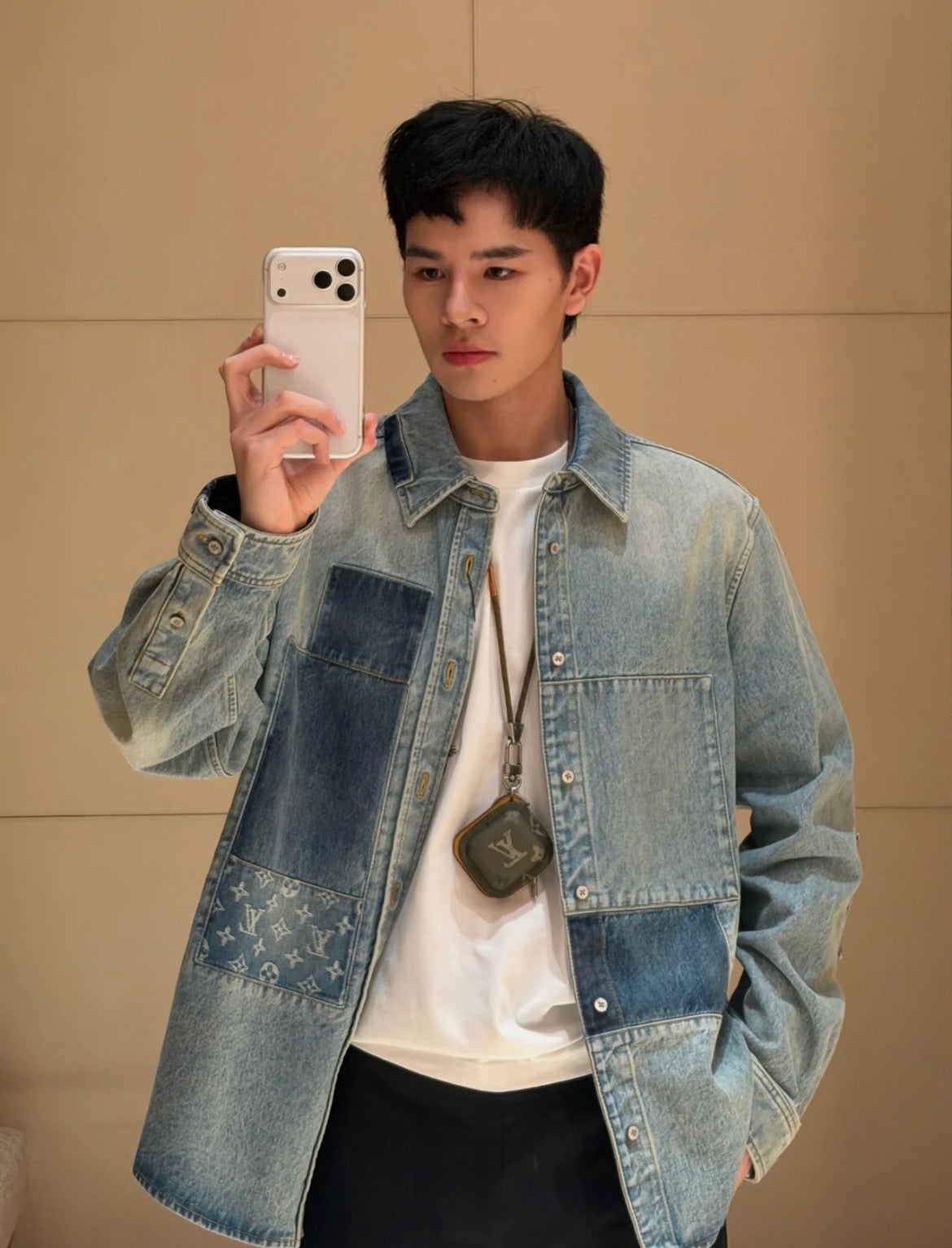 2026 new model GS logo patch denim jacket (BB898-C25)