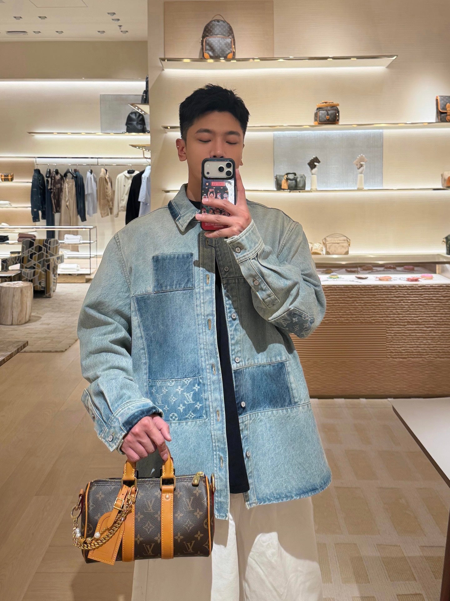 2026 new model GS logo patch denim jacket (BB898-C25)