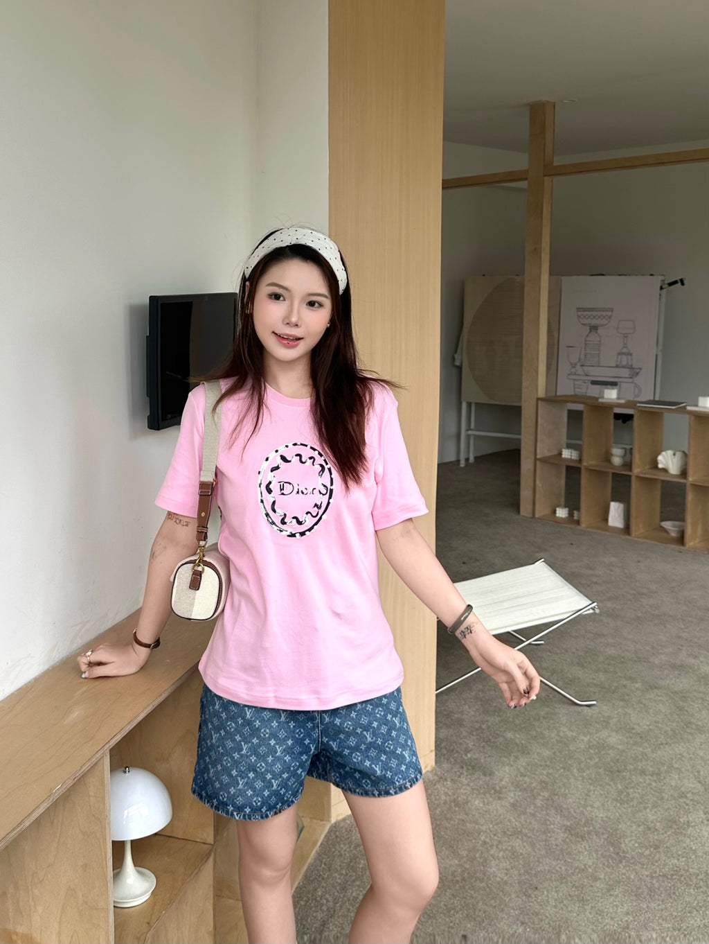2026 Women's GS Embroidered Short Sleeve (DD168)