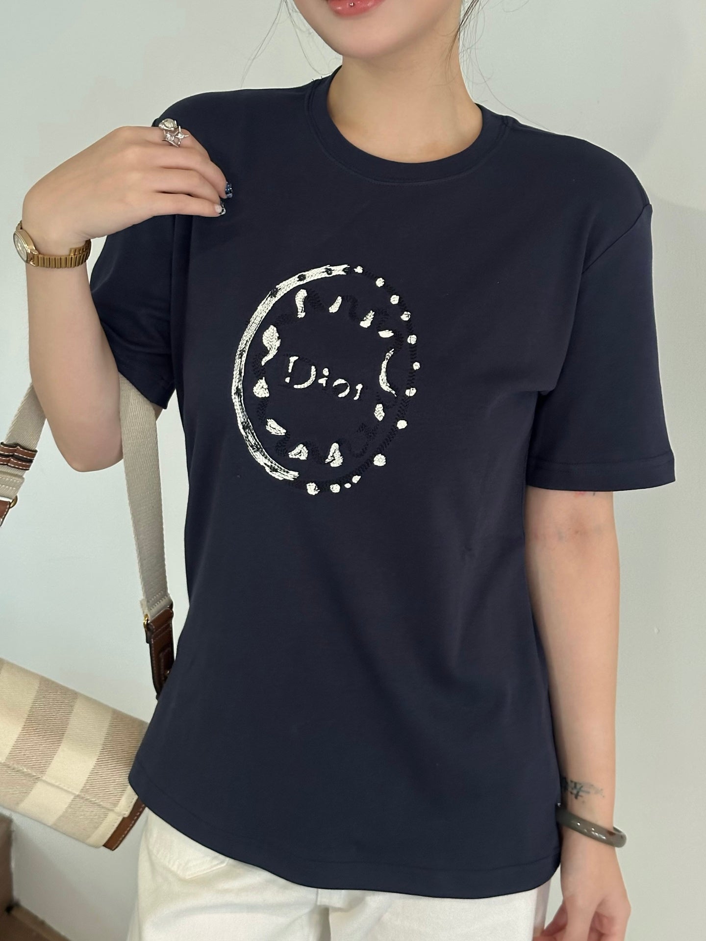 2026 Women's GS Embroidered Short Sleeve (DD168)