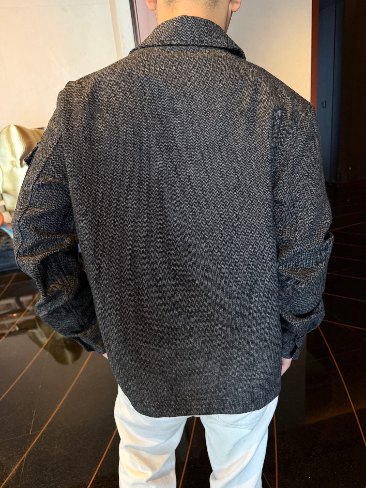 2026 New Model GS Wool Plaid Zipper Jacket (AA667-B95)
