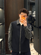 2026 New Model GS Wool Plaid Zipper Jacket (AA667-B95)