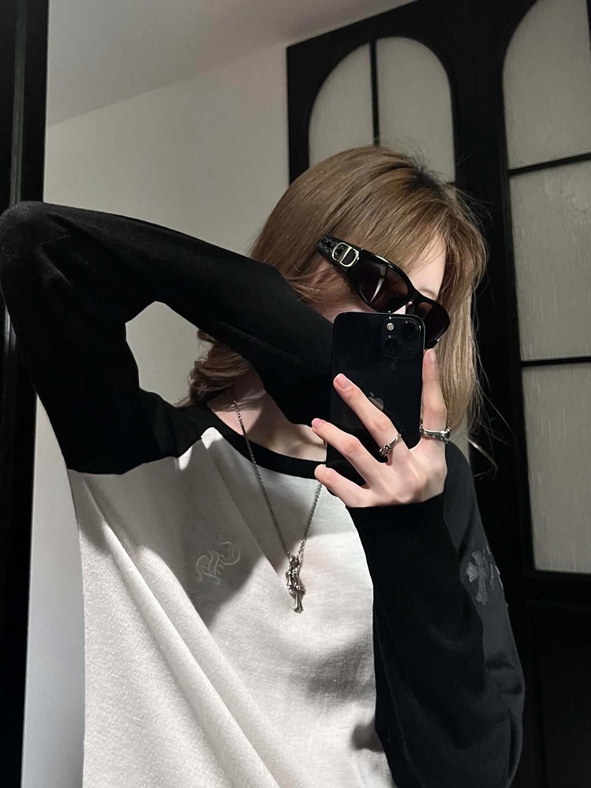 2026 Women's GS Logo Embroidered Long-Sleeve (DD153)