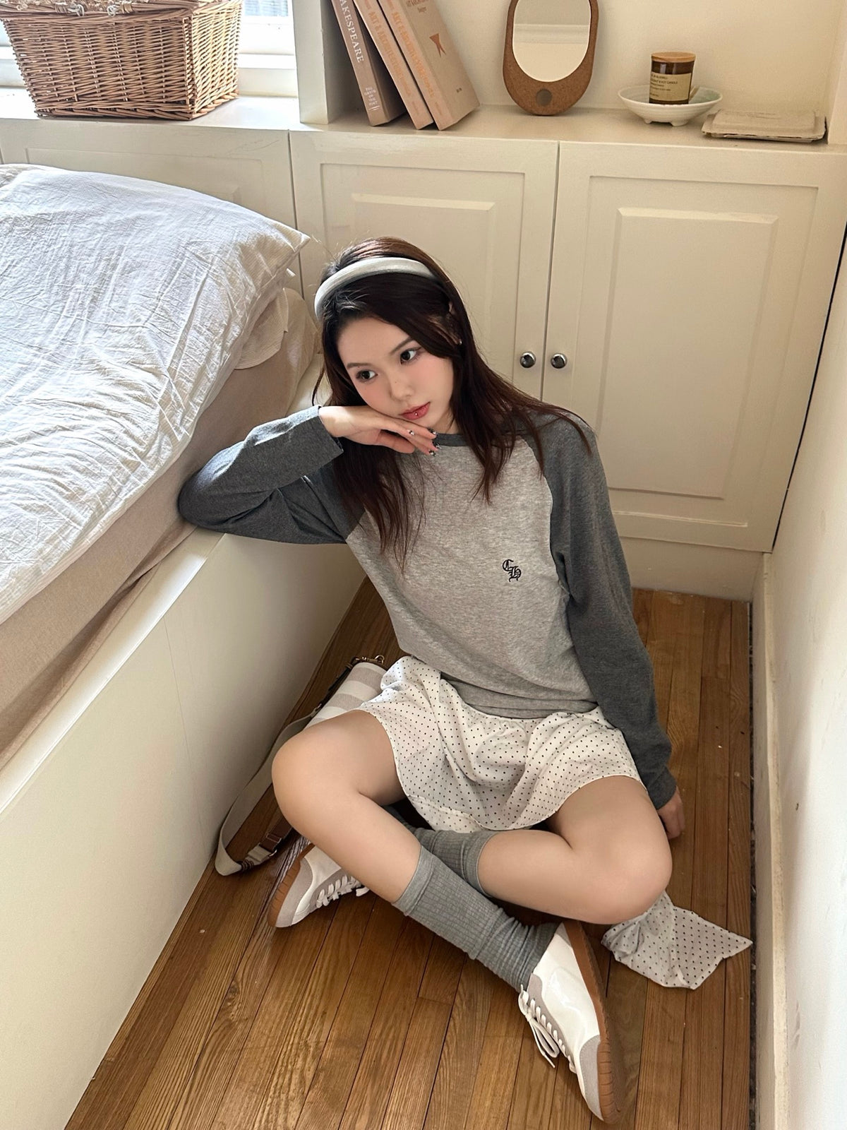 2026 Women's GS Logo Embroidered Long-Sleeve (DD153)
