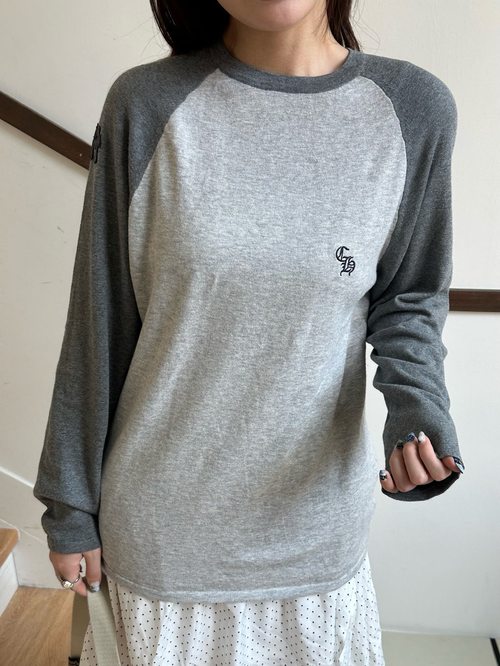2026 Women's GS Logo Embroidered Long-Sleeve (DD153)