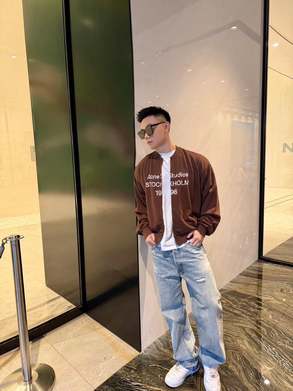 2026 New Model GS Spray-Painted Weathered Logo Baseball Hoodie (CC997-B70)