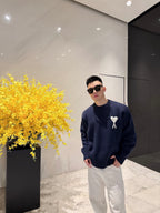 2026 New GS Jacquard Crew Neck Knit (25374-B30)