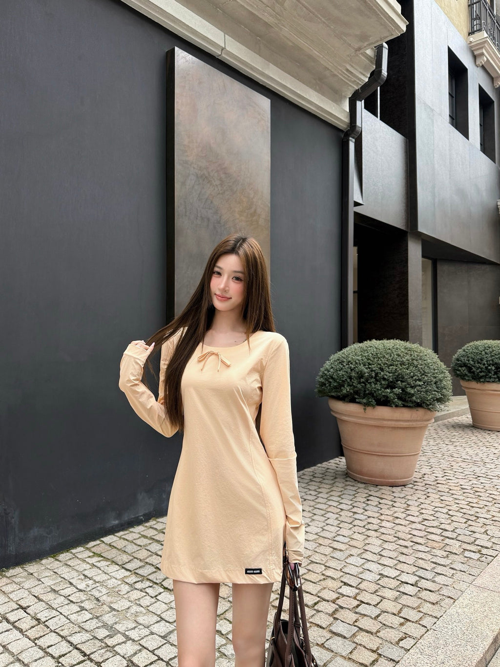 2026 Women's GS Logo Bow Dress (FF802)