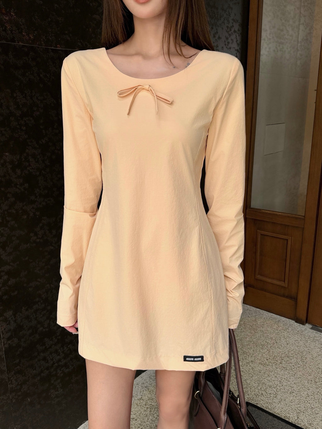 2026 Women's GS Logo Bow Dress (FF802)