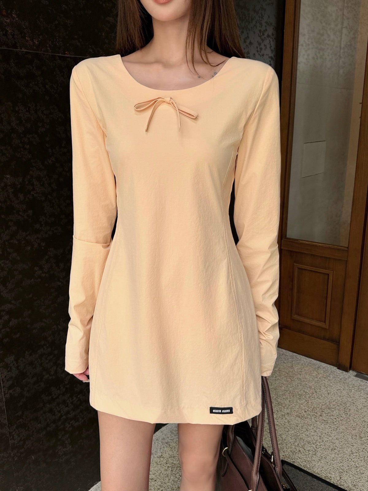 2026 Women's GS Logo Bow Dress (FF802)