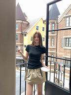 2026 Women's GS Logo Drawstring Mini Skirt (FF807)