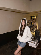 2026 Women's GS Logo Embroidered Zipper Coat (FF795)