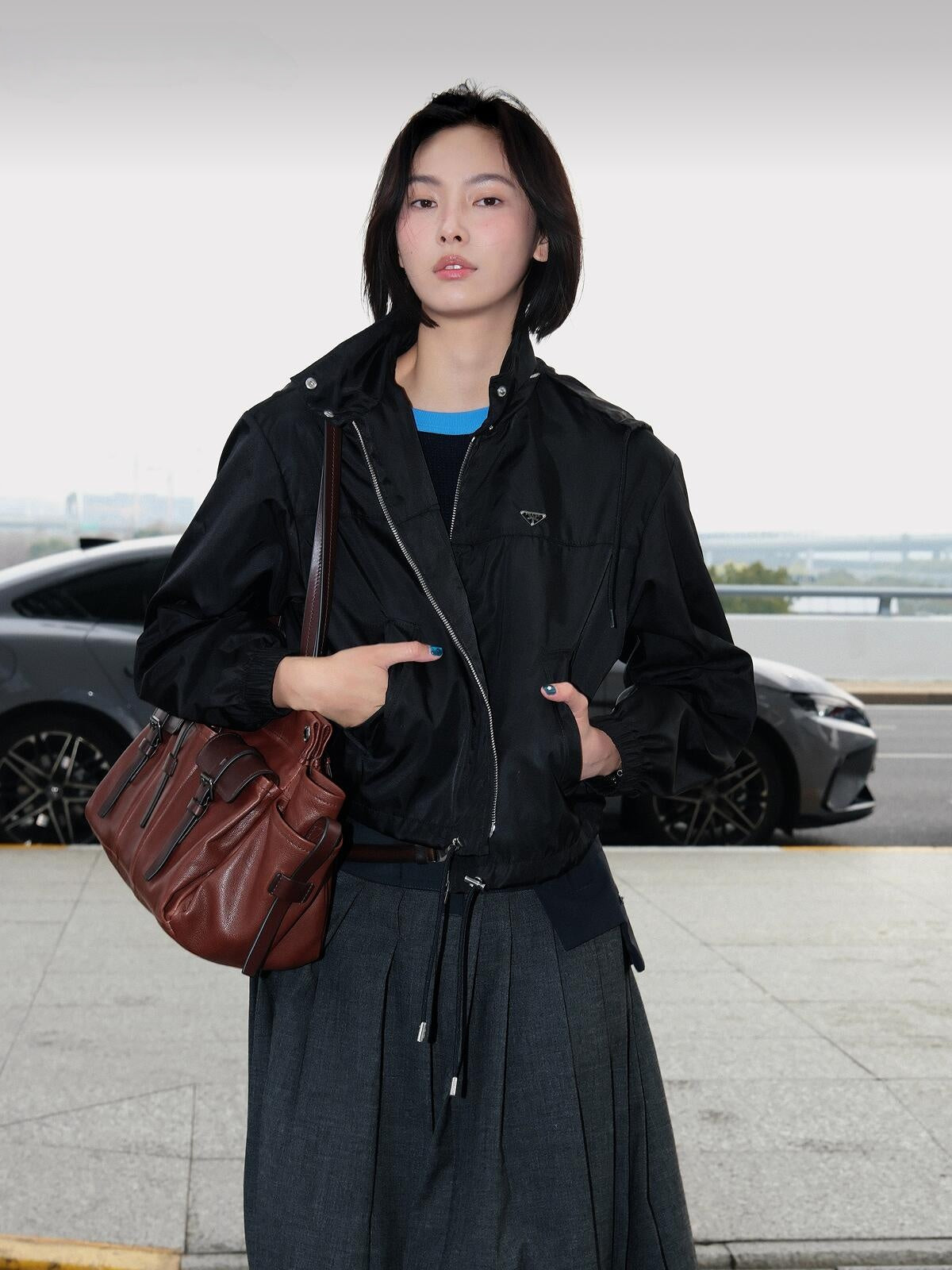 2026 Women's GS Hooded Zip-Up Coat (DD169)