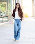 2026 Women's GS Logo Beaded Blazer Sweater (DD159)