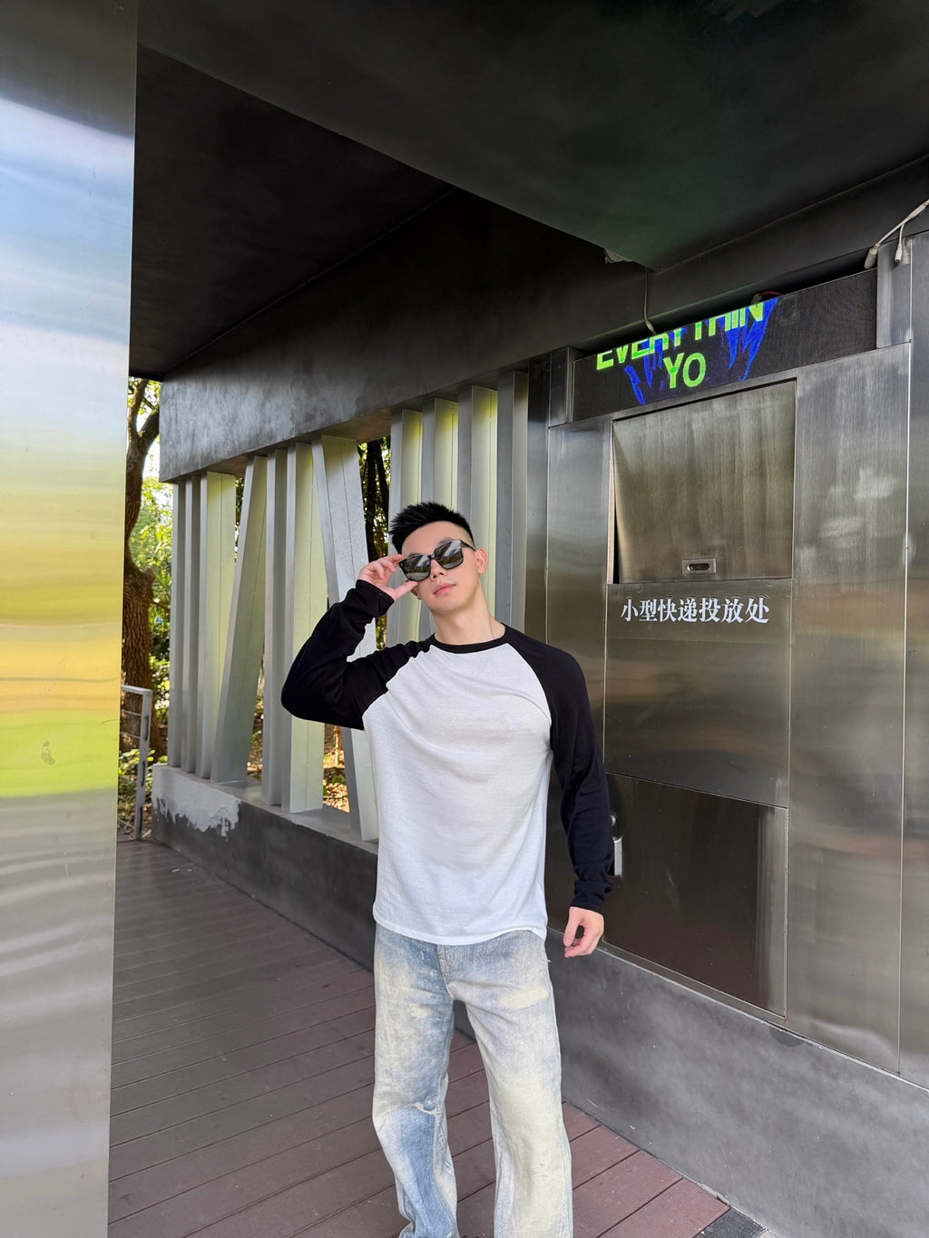 2026 New Model GS Logo Embroidered Long-Sleeved Shirt (AA657-A80)