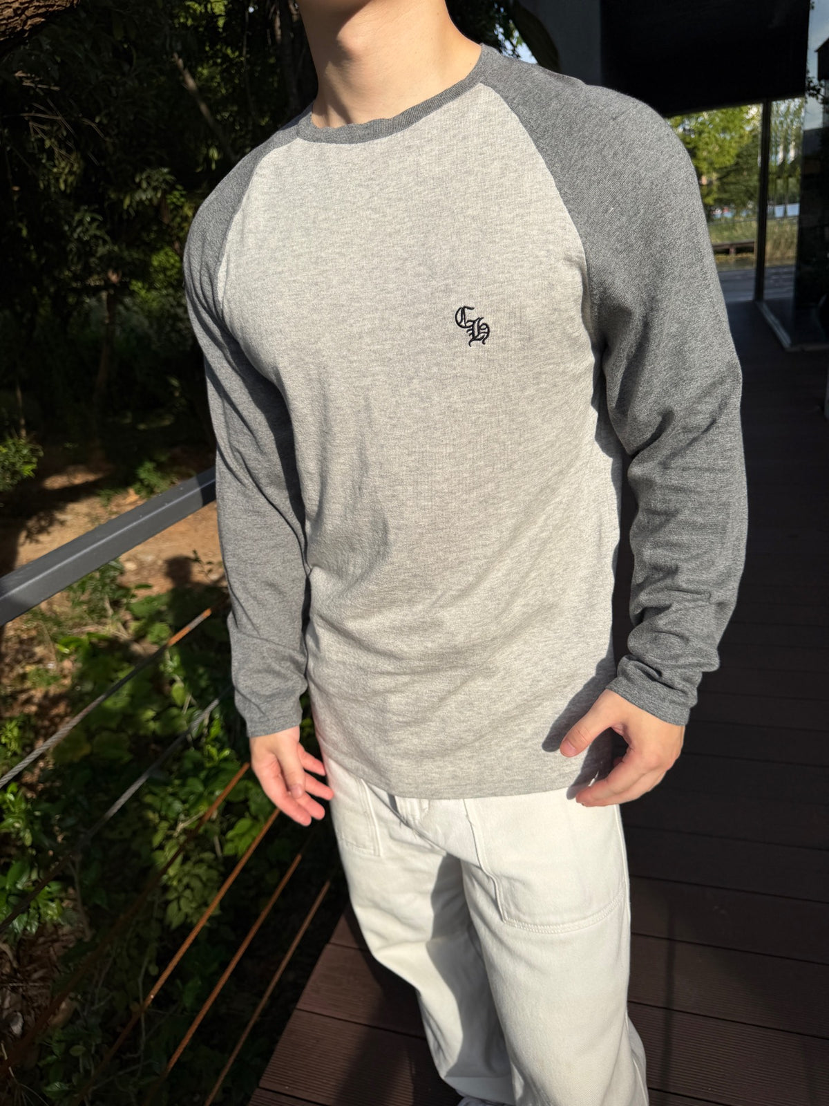 2026 New Model GS Logo Embroidered Long-Sleeved Shirt (AA657-A80)