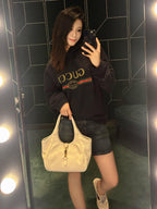 2026 Women's GS Printed Hooded Sweatshirt (DD177)