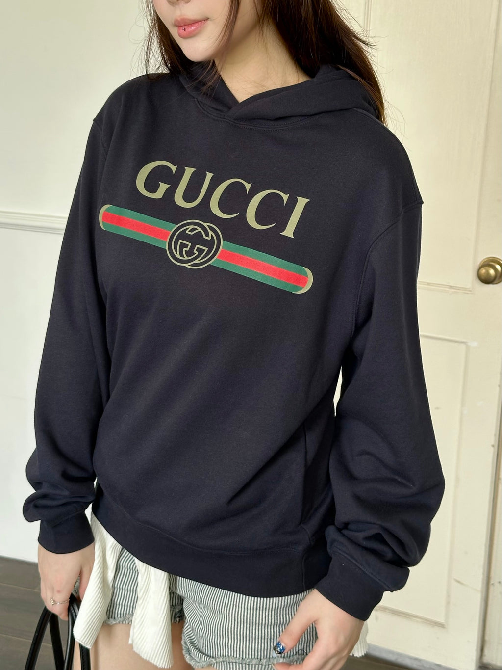 2026 Women's GS Printed Hooded Sweatshirt (DD177)
