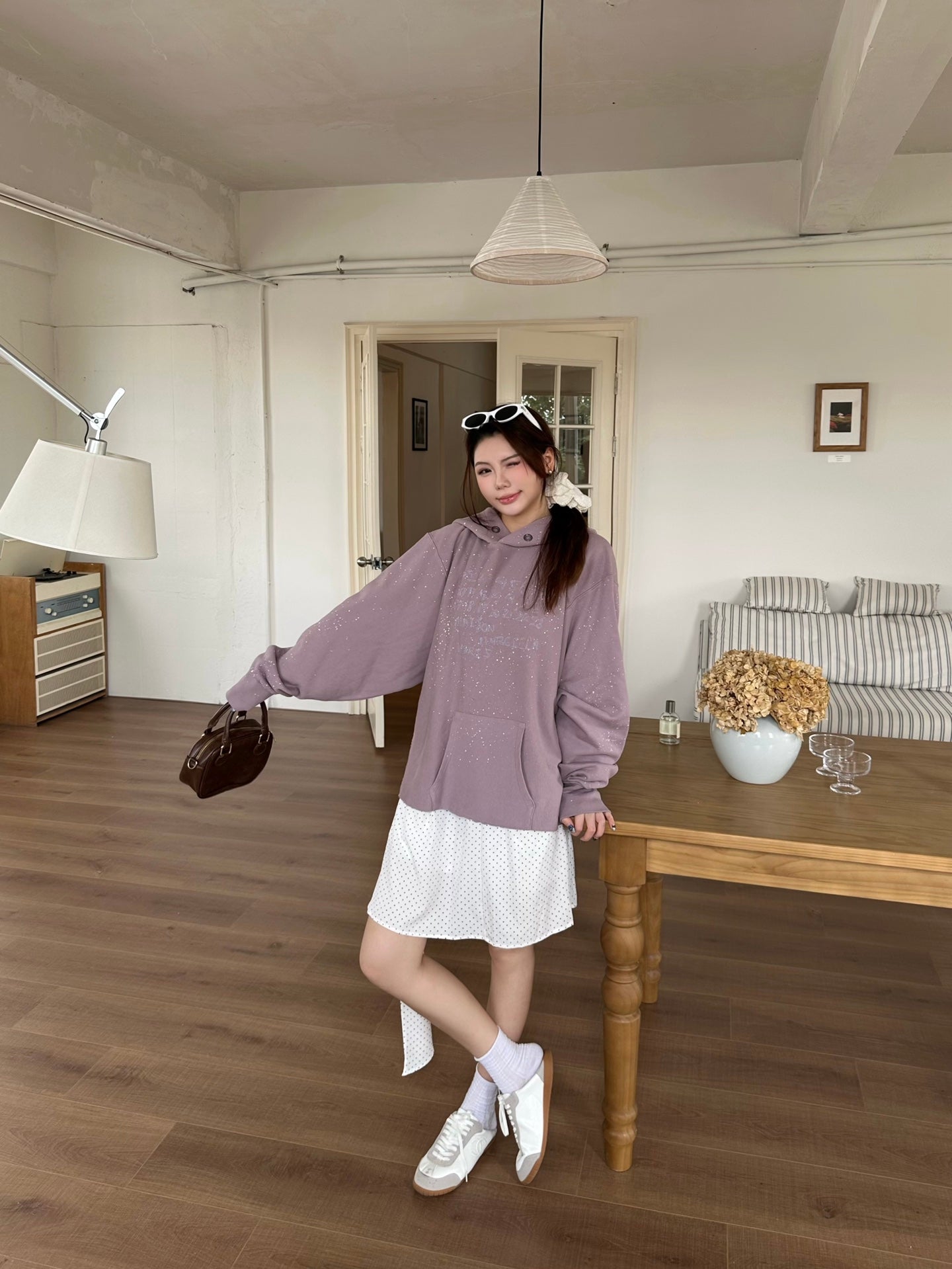 2026 Women's GS Digital Gradient Hooded Sweatshirt (FF794)