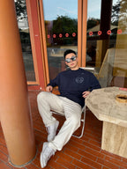 2026 New Model GS Hole-Embossed Vintage Logo Sweatshirt (AA695-A90)